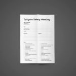 Safety Tailgate Meeting – 52 weeks